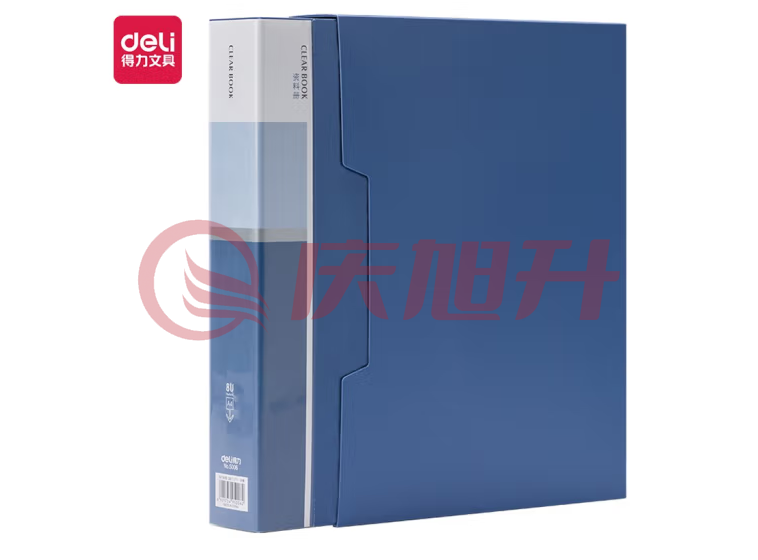 得力 deli 得力5006_80页资料册(蓝) SKU：QXS00270