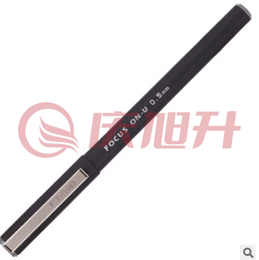 得力 S75 中性笔 黑色 0.5mm SKU：QXS01079