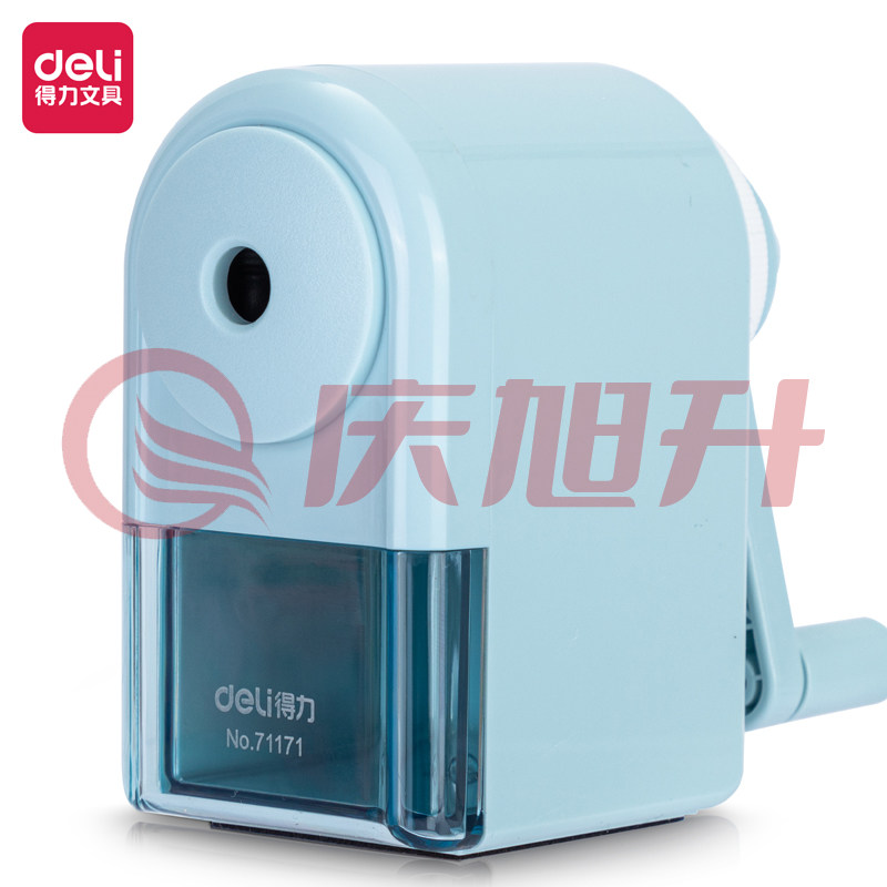 得力71171削笔机(浅灰)(个) SKU：QXS00797