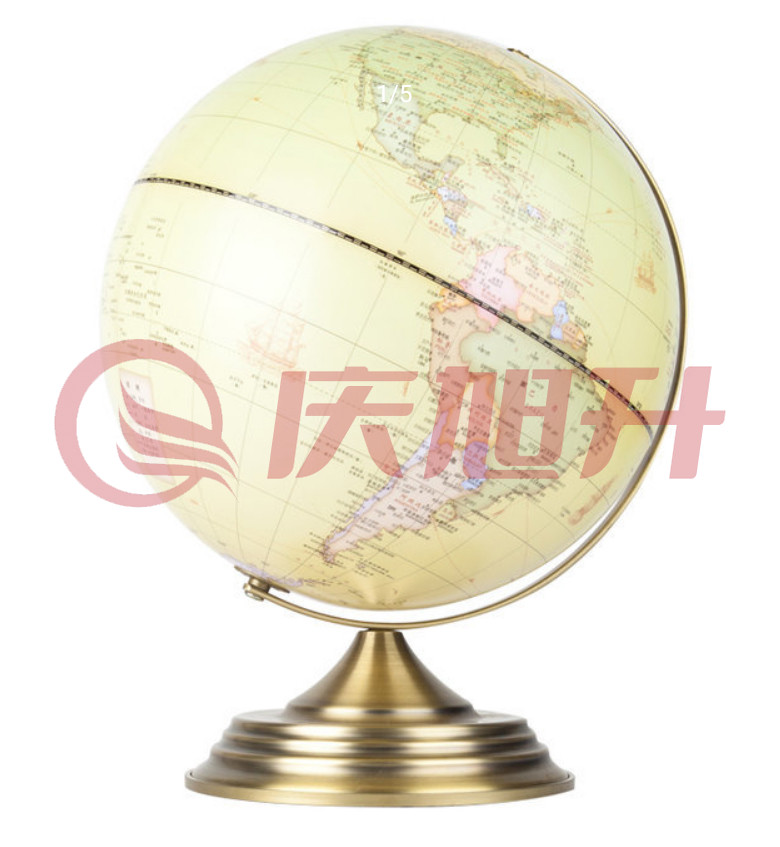 晨光仿古地球仪25cm ASD99847 SKU：QXS01867