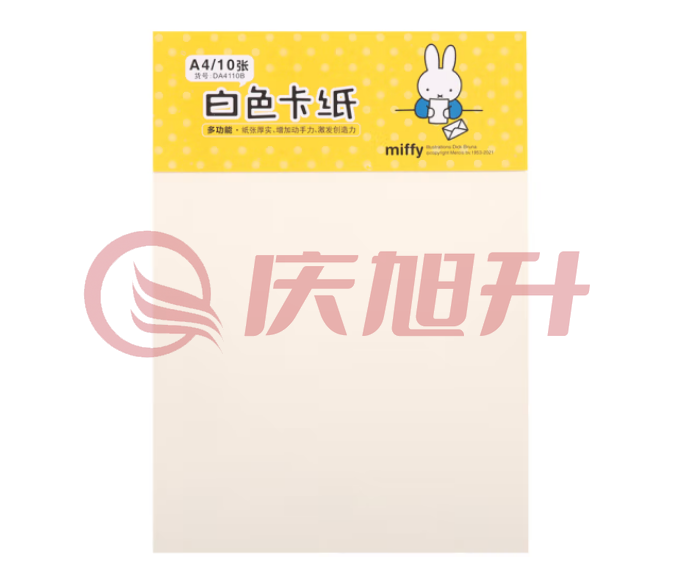 晨光A4白色卡纸10页(米菲)DA4110B SKU：QXS01989