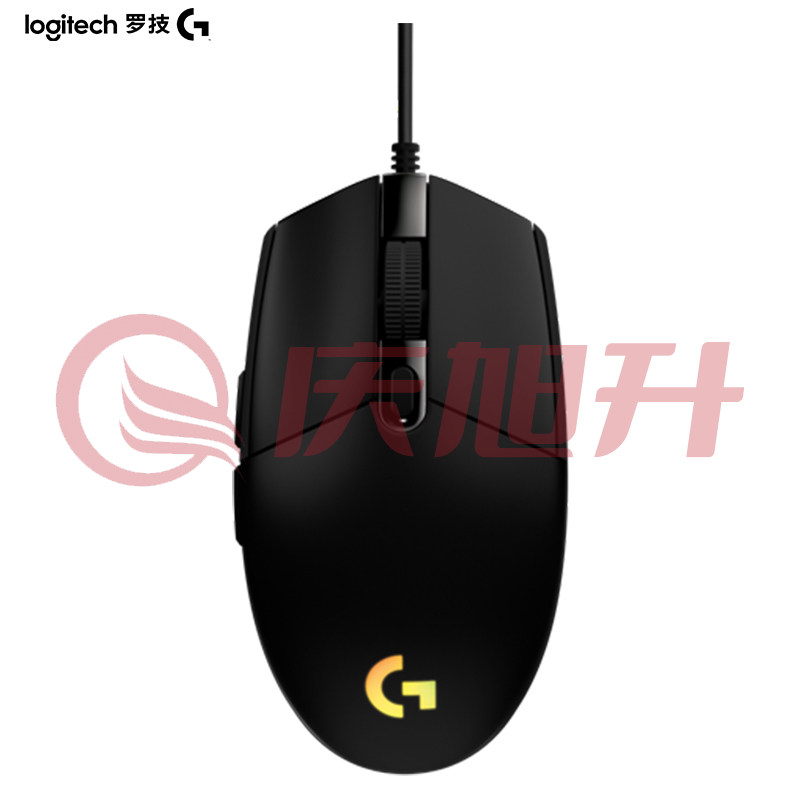 罗技（Logitech）G102 RGB鼠标 轻量化设计 200-8000DPI G102第二代 黑色 SKU：QXS04091