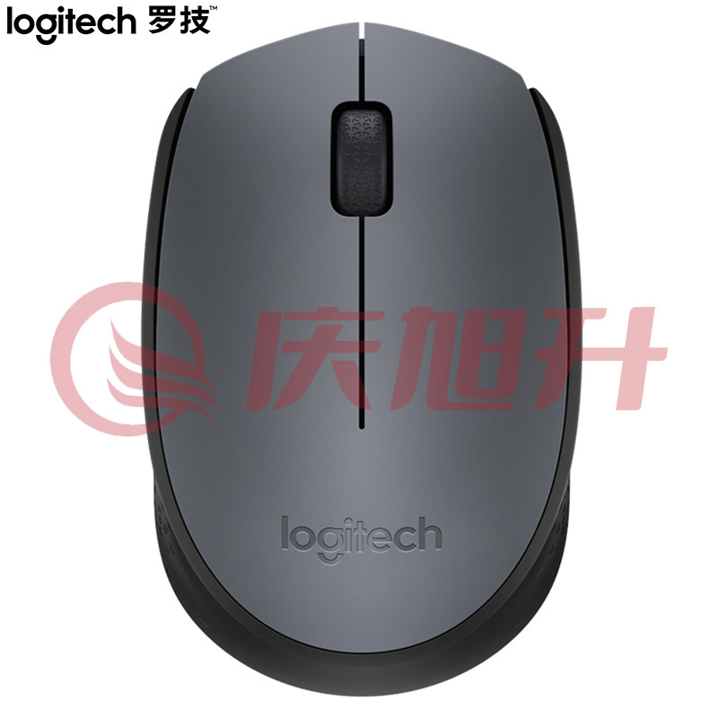 罗技（Logitech）M170 无线鼠标 灰色 SKU：QXS04092