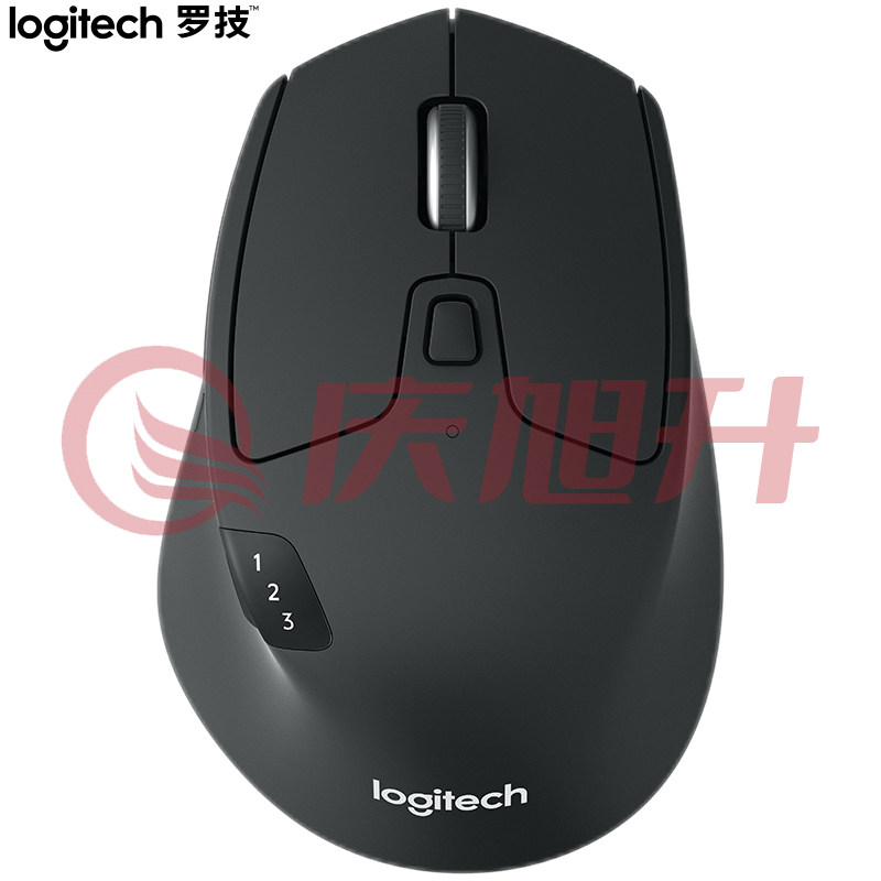 罗技（Logitech）M720 蓝牙优联双模无线鼠标 蓝牙鼠标侧键大手鼠标舒适 SKU：QXS04095