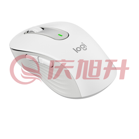 罗技  M650  双模静音鼠标 无线蓝牙鼠标   白色 SKU：QXS04122