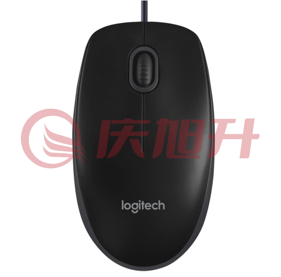 罗技（Logitech） B100有线鼠标 黑 SKU：QXS04082