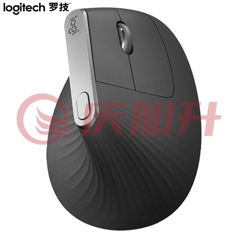 罗技（Logitech）MX Vertical 人体工学鼠标 垂直鼠标 无线蓝牙快速充电 黑色 SKU：QXS04098