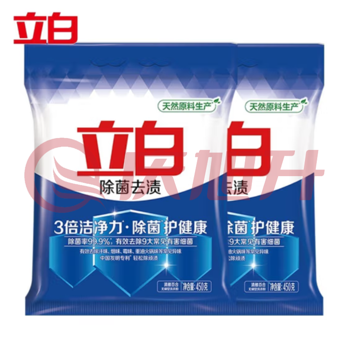 立白洗衣粉450g 16袋/件 SKU：QXS05981