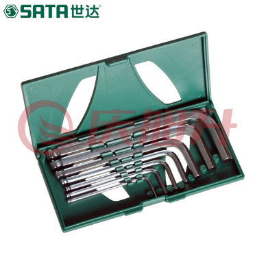 世达（SATA）7件球头内六角扳手组套货号09125 SKU：QXS05175