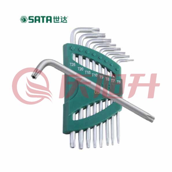 世达（SATA）8件加长中孔花形扳手组套  09701 SKU：QXS05192