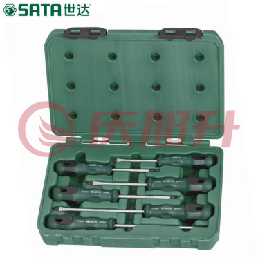 世达（SATA）6件T系列一字、十字螺丝批组套货号09309 SKU：QXS05068