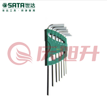 世达（SATA）7件加长内六角扳手组套货号09115 SKU：QXS05173