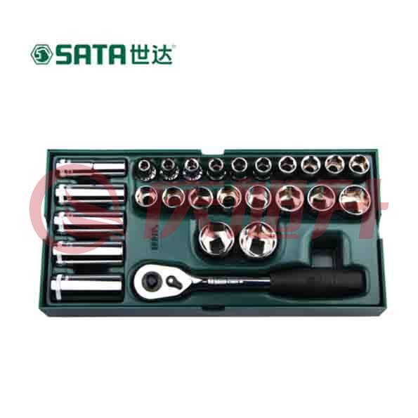 世达（SATA）工具托组套-26件12.5MM系列套筒 09915 SKU：QXS05202