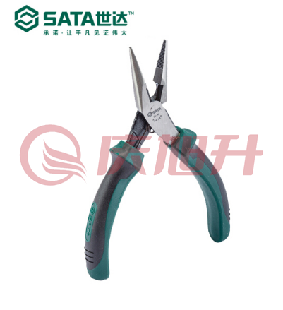 世达（SATA） 70612A 省力型迷你尖嘴钳5.5" SKU：QXS05454