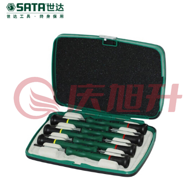 世达（SATA）7件一字、十字微型螺丝批组套货号09314 SKU：QXS05055