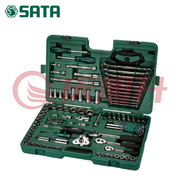 世达（SATA）120件6.3x10x12.5MM系列公英制综合组套 货号09014 SKU：QXS05381