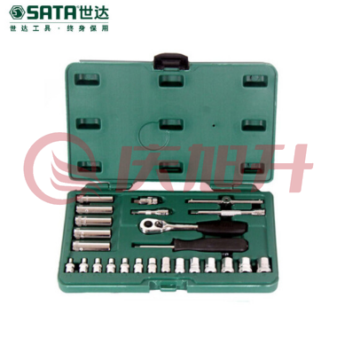 世达（SATA）25件6.3MM系列套筒组套货号09001 SKU：QXS05412