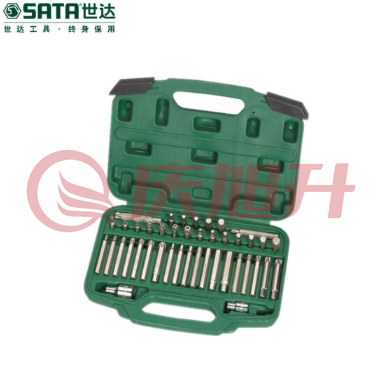 世达（SATA）42件8MM系列旋具头组套货号09327 SKU：QXS05061