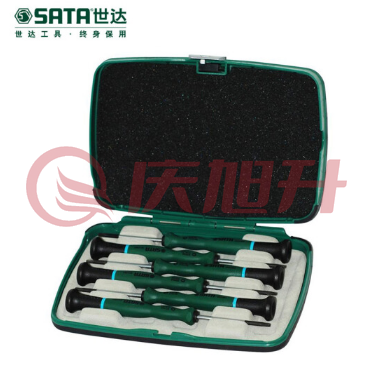 世达（SATA）6件花形微型螺丝批组套货号09313 SKU：QXS05056