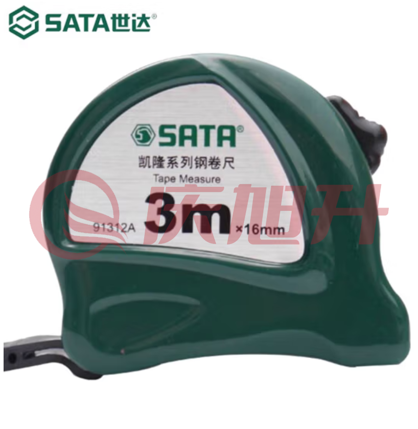 世达（SATA）	91312A 钢卷尺 盒尺 3Mx16MM SKU：QXS05323