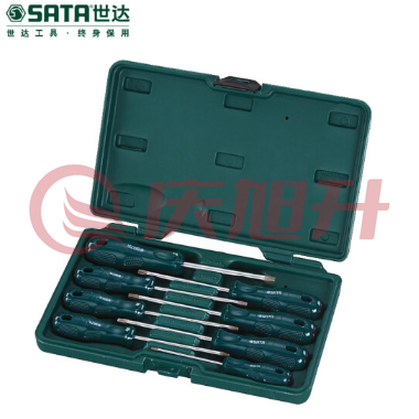 世达（SATA）8件A系列花形螺丝批组套货号09305 SKU：QXS05108