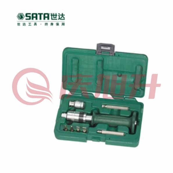 世达（SATA）8件护套型冲击螺丝批组套  09603 SKU：QXS05088