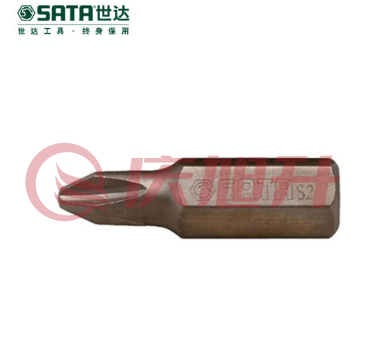 世达（SATA）5件套8MM系列30MM长十字旋具头  59421/59422/59423/59424 SKU：QXS05092