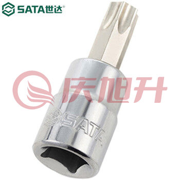 世达（SATA）22603 10MM系列50MM长中孔花形旋具套筒TT55 SKU：QXS08665