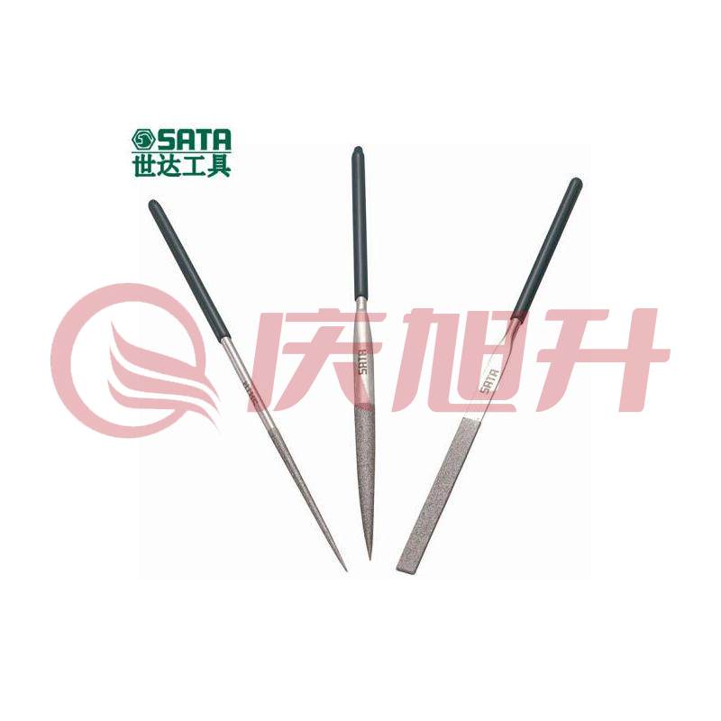 世达（SATA） 03812 金刚石尖头半圆锉 3*140MM (计价单位:件) SKU：QXS07765