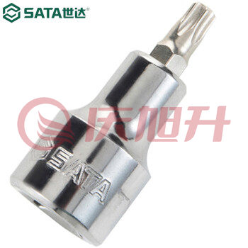 世达（SATA）24102 12.5MM系列50MM长花形旋具套筒T25 SKU：QXS08673