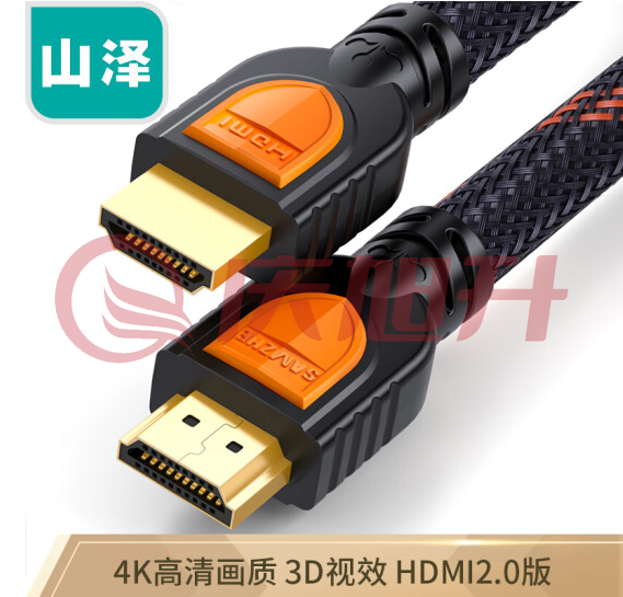 山泽（SAMZHE） 3米SM-8833 数字高清线 HDMI线 SKU：QXS06322