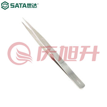 世达（SATA）03153镊子 尖头长镊子175MM SKU：QXS07539