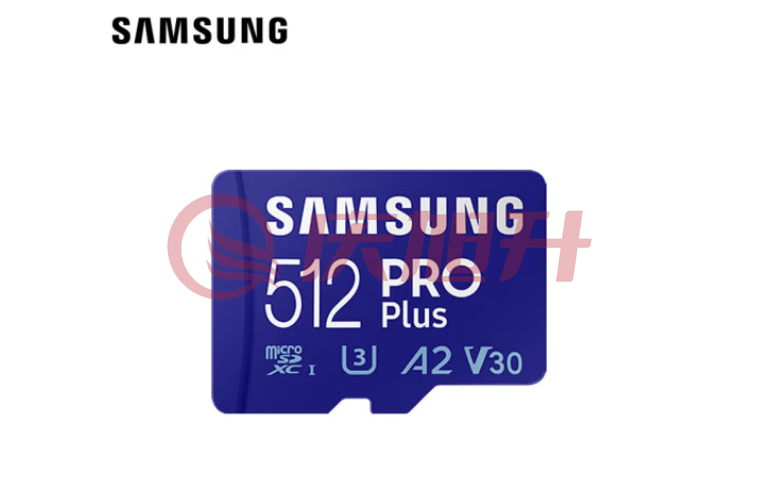 三星（SAMSUNG）512GB TF（MicroSD）存储卡Pro Plus U3 V30读160MB/s写120MB/s  MB-MD512KA/CN SKU：QXS06957