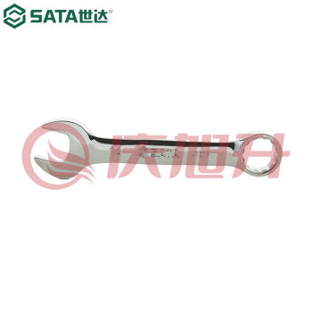 世达（SATA）49201 全抛光两用短扳手10MM SKU：QXS09068