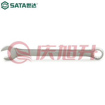 世达（SATA）40512 两用梅花开口呆扳手铬钒钢 欧式两用扳手16MM SKU：QXS09251