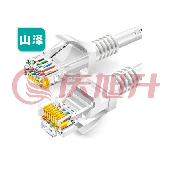 山泽(SAMZHE)ZW-02 超五类网线 CAT5e类高速百兆网线 2米 贝吉色 SKU：QXS06557