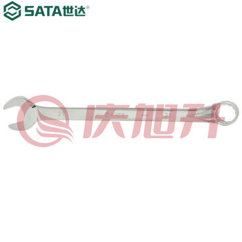 世达（SATA）40346 新型全抛光两用扳手21mm 55°倾角设计 SKU：QXS09244