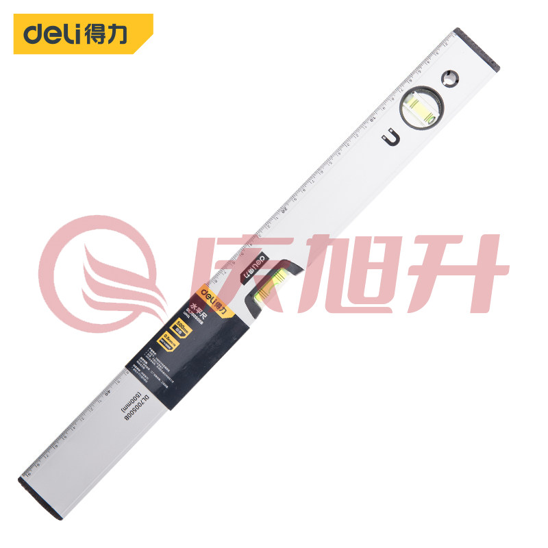 得力DL700500B 强磁铝合金水平尺500mm SKU：QXS07084