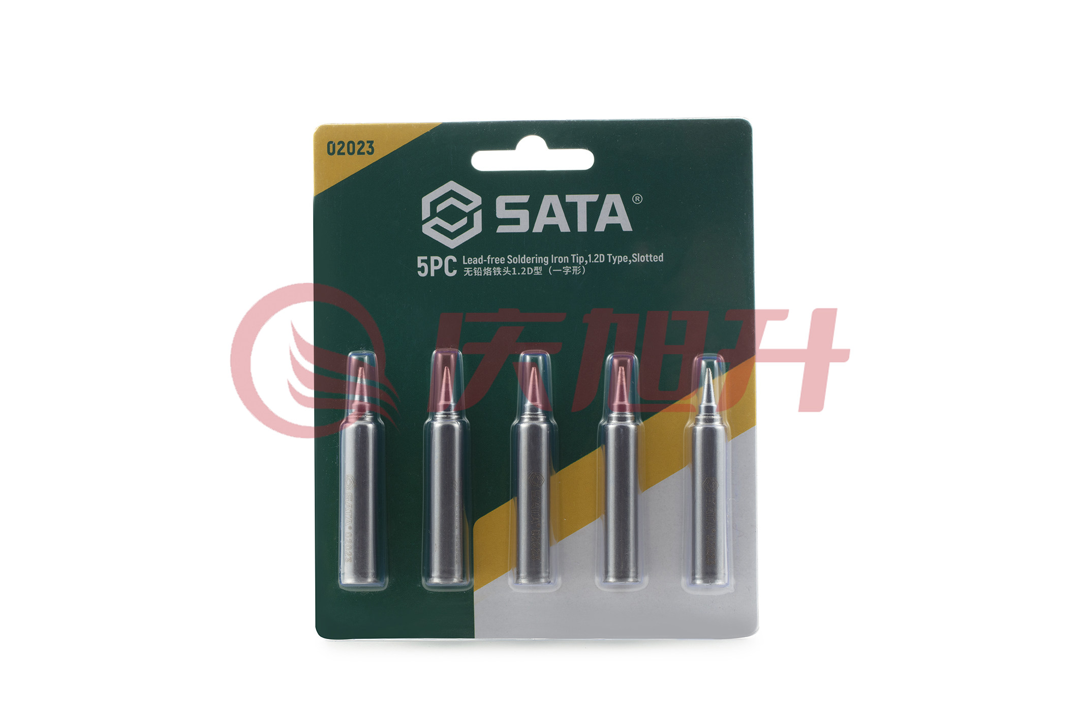 世达(SATA)02024 5件套无铅烙铁头1.6D型(一字形) SKU：QXS06144