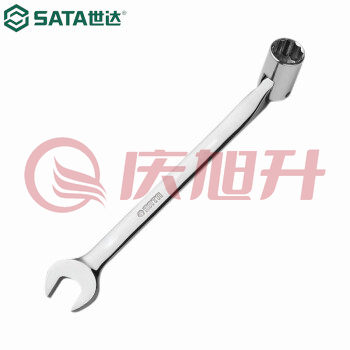 世达（SATA）47603 全抛光套筒开口扳手13MM SKU：QXS08461