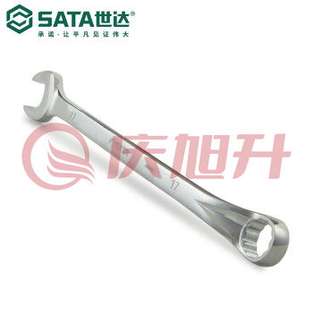 世达（SATA）40344 新型全抛光两用扳手19MM SKU：QXS09242