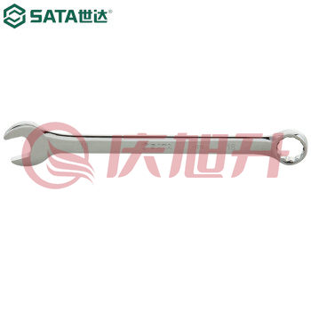 世达（SATA）40213 全抛光两用扳手18MM SKU：QXS09135