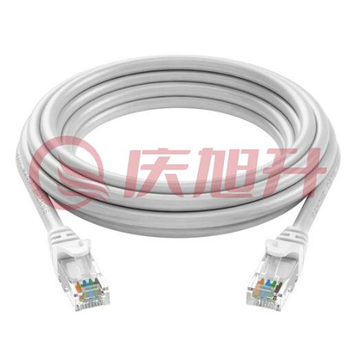 山泽(SAMZHE)GRE-6030 六类网线 CAT6类千兆网络连接线 3米 非屏蔽双绞成品跳线 白色 SKU：QXS06561