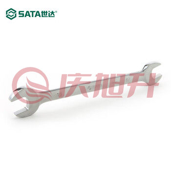 世达 （SATA）41208 全抛光双开口扳手19x21MM SKU：QXS09265