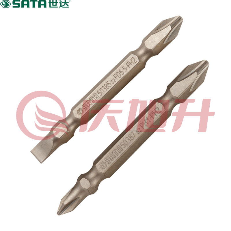 世达 59384 5件套6.3MM系列65mm长双头旋具头4.5mm-PH1 计价单位:套 SKU：QXS07820