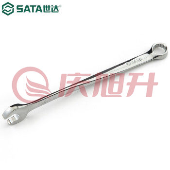 世达（SATA）40292 加长型X柄两用扳手19MM SKU：QXS09231