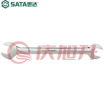 世达（SATA）41212 全抛光双开口扳手24x27MM SKU：QXS09269