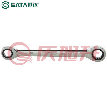 世达（SATA）46202 全抛光双梅花快扳10x11MM SKU：QXS07998