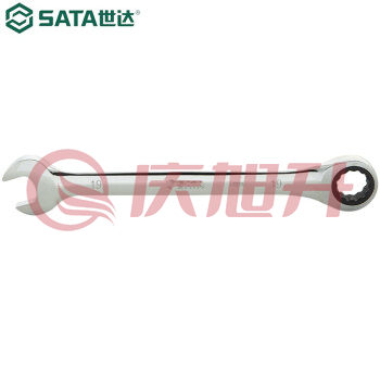 世达（SATA）43212 全抛光两用快扳19MM SKU：QXS07921