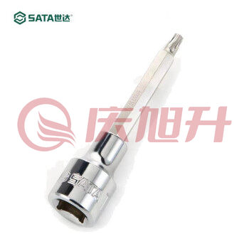 世达（SATA）25102 12.5MM系列100MM长花形旋具套筒T25 SKU：QXS08928